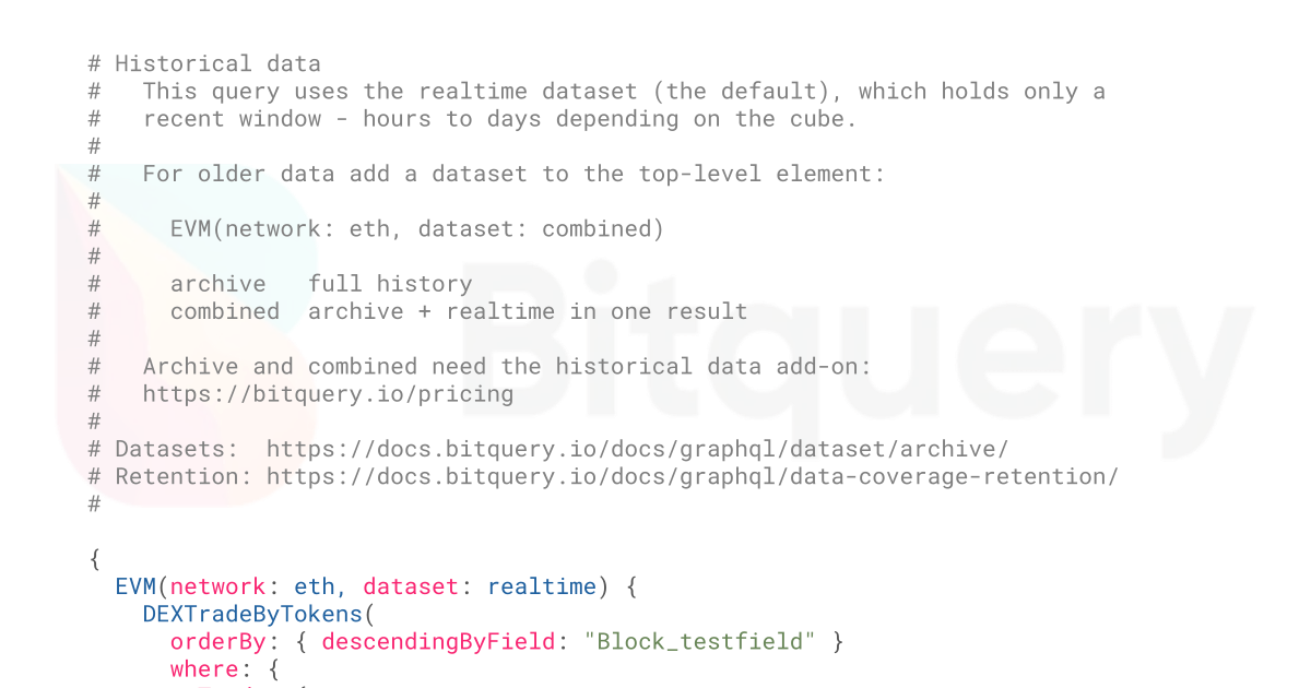 OHLC - Blockchain Data API